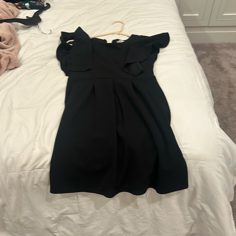black dress